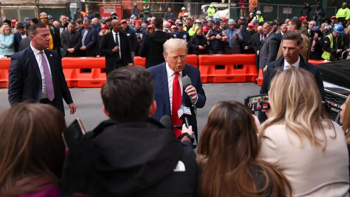 Trump 2.0 greets the press with a fight